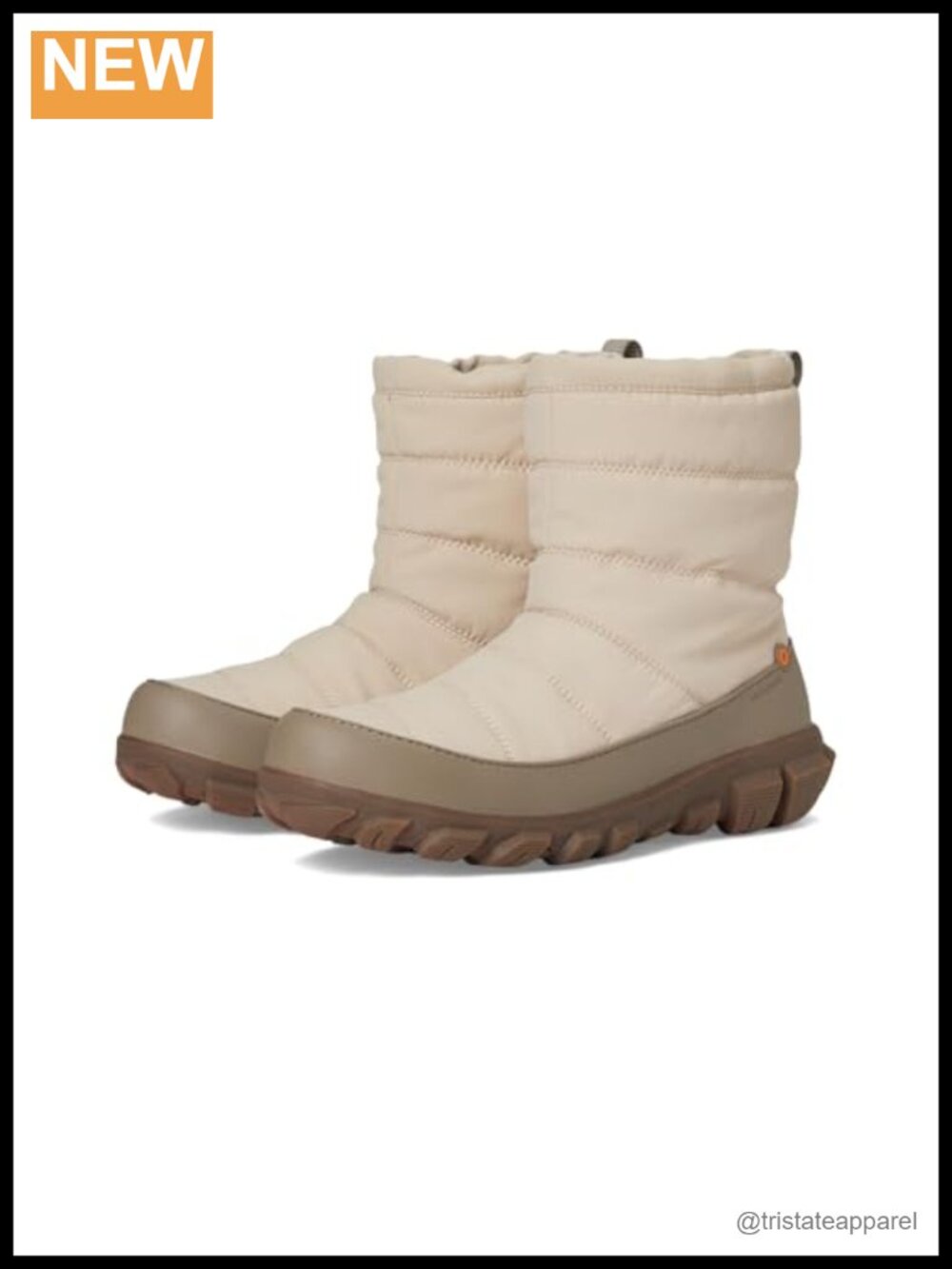 Waterproof Insulated Mid-Calf Snow Boots with Fleece Lining